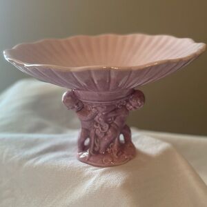 Rare Red Wing Potter Bowl With Cherubs
